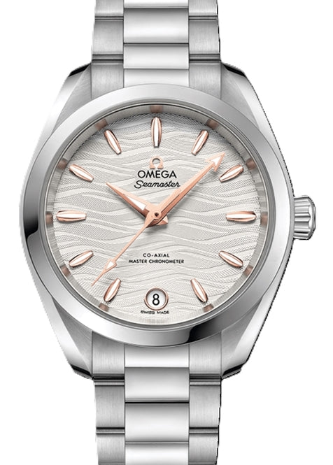 Omega Seamaster Aqua Terra 150 M Srebrny 34 mm Stal
