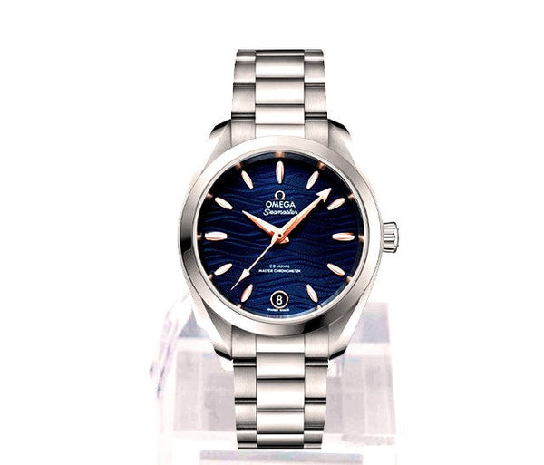 Omega Seamaster Aqua Terra 150 M 34mm Niebieski Stal