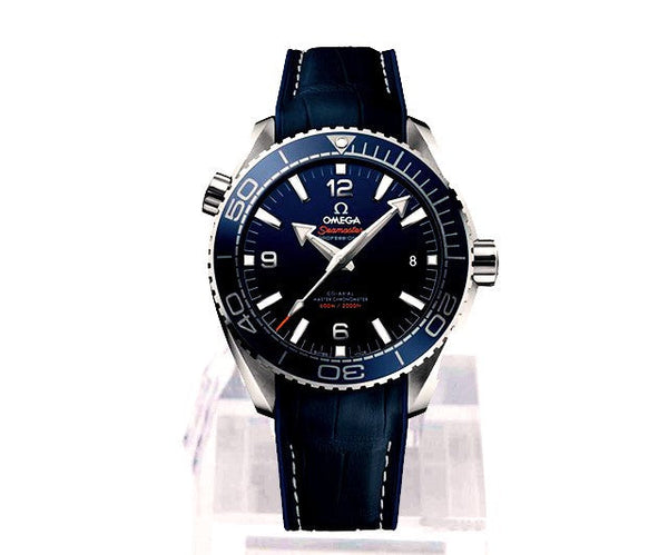 Omega Seamaster Planet Ocean 600M 43.5mm Niebieski Stal