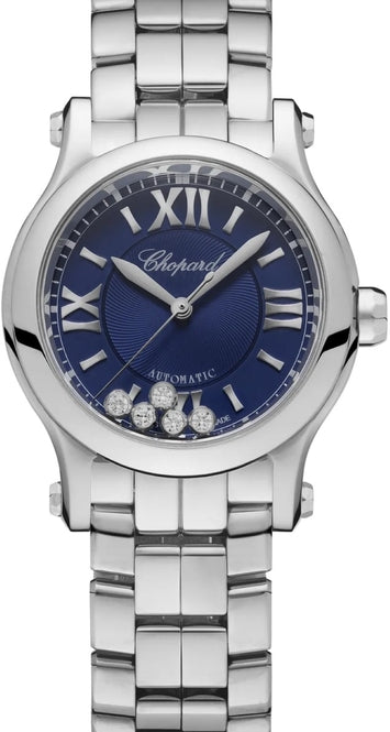 Chopard Happy Sport Niebieski 30 mm Stal