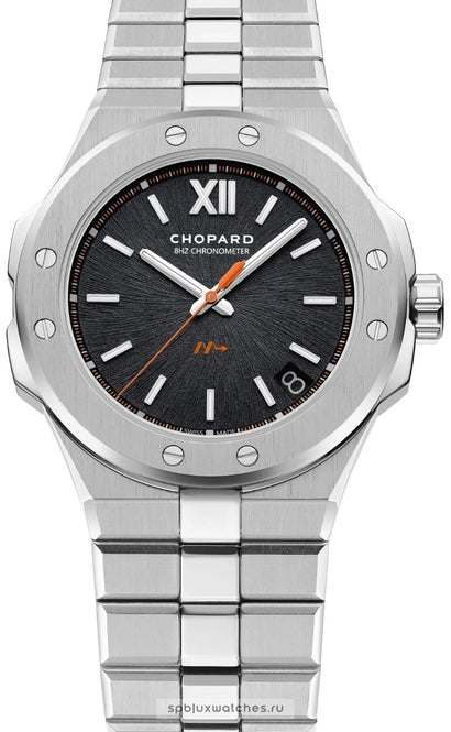 Chopard Alpine Eagle Cadence 8HF Czarny 41  mm Tytan