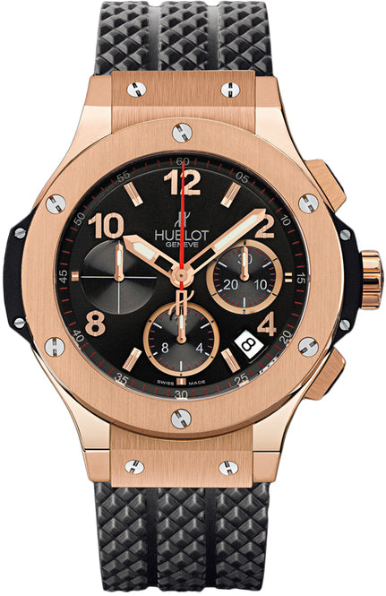 Hublot Big Bang Czarny 44mm Złoto różowe