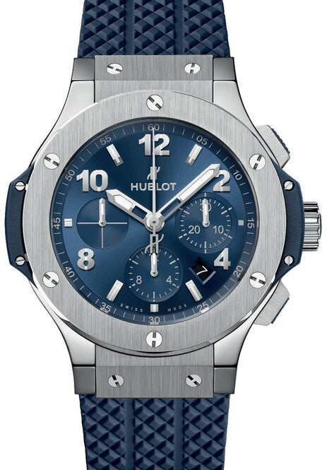 Hublot Big Bang Niebieski 44 mm Stal
