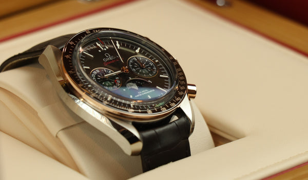 Omega Speedmaster Moonwatch Szary 44.25 mm Niebieski