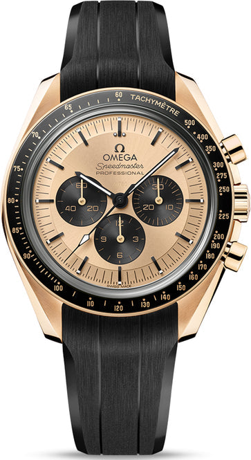 Omega Speedmaster Moonwatch Zolty 42 mm Zolte zloto