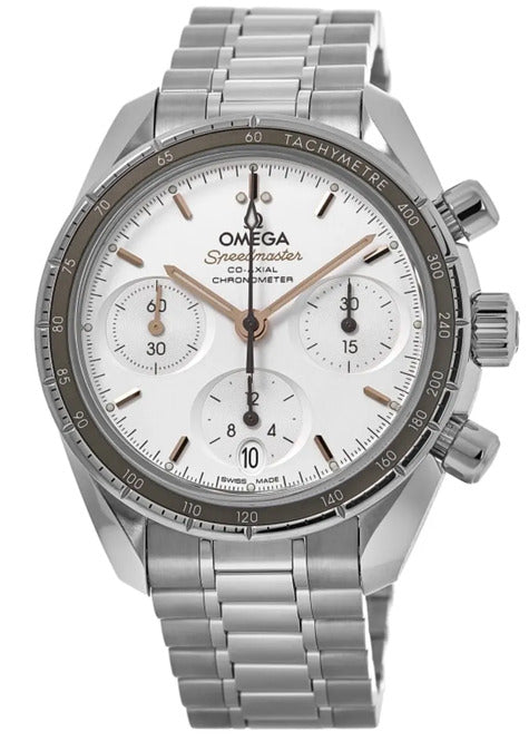 Omega Speedmaster Co-Axial Chronograph 38mm Srebrny Stal