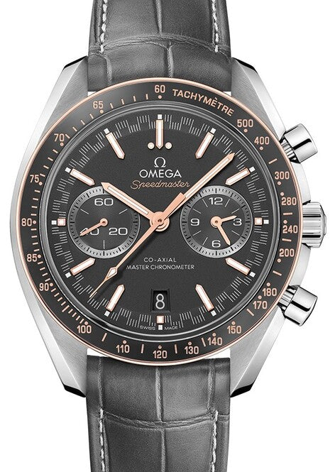 Omega Speedmaster Racing Szary 44.25 mm Stal