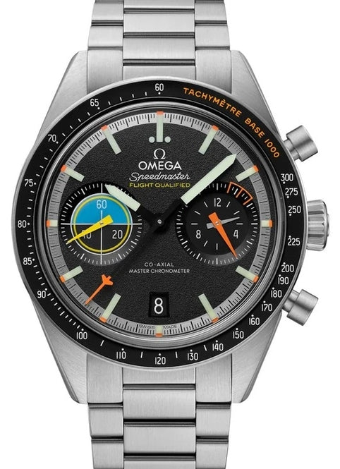 Omega Speedmaster 41 mm Stal Czarny