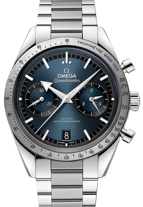 Omega Speedmaster '57 40.5 mm Stal Niebieski