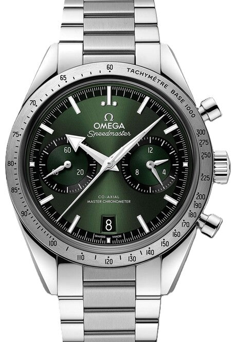 Omega Speedmaster '57 Zielony 40.5 mm Stal