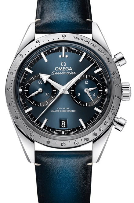 Omega Speedmaster '57 40.5 mm Stal Niebieski