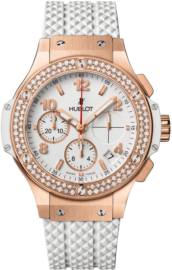 Hublot Big Bang Biały 41mm Złoto różowe