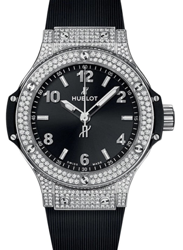 Hublot Big Bang Czarny 38mm Stal