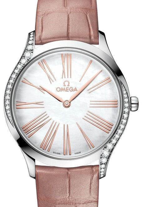Omega De Ville Trésor 36 mm Stal Masa perlowa