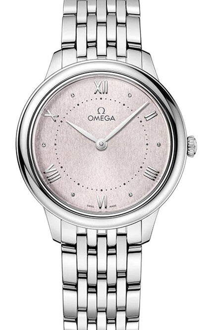 Omega De Ville Prestige 30 mm Stal Srebrny