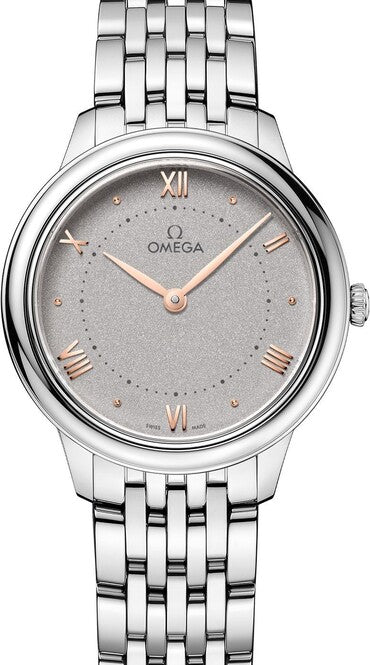 Omega De Ville Prestige 30 mm Stal Szary