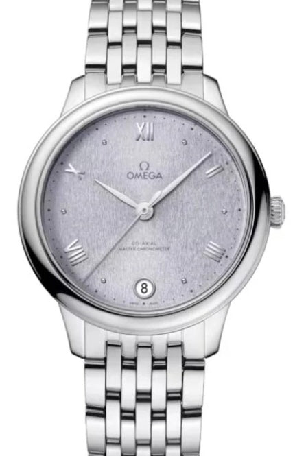 Omega De Ville Prestige 34 mm Stal Niebieski
