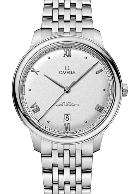 Omega De Ville Prestige 40 mm Stal Srebrny