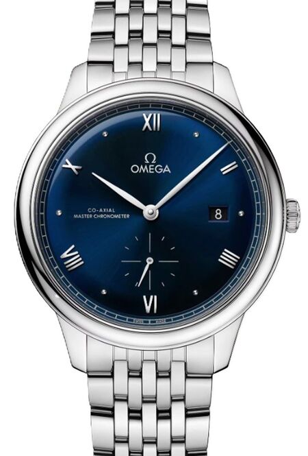 Omega De Ville Prestige 41 mm Stal Niebieski