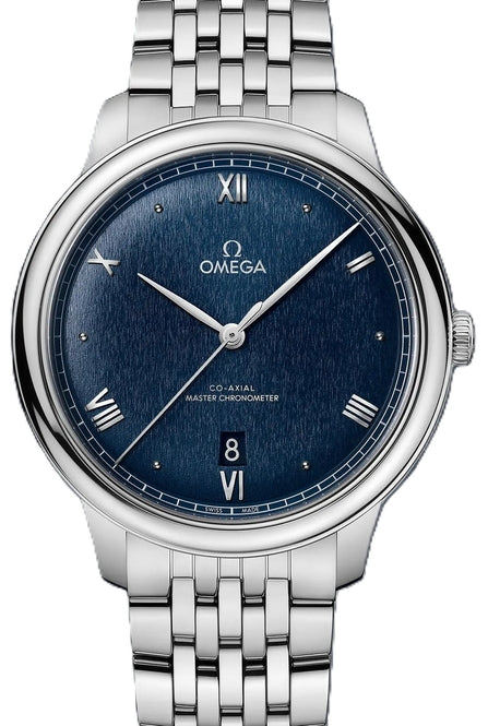 Omega De Ville Prestige 41 mm Stal Niebieski