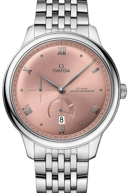 Omega De Ville Prestige 41 mm Stal Rozowy