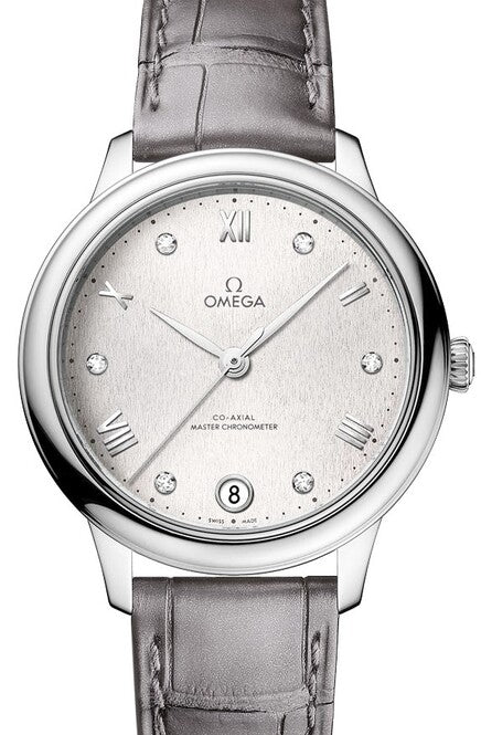 Omega De Ville Prestige 34 mm Stal Srebrny