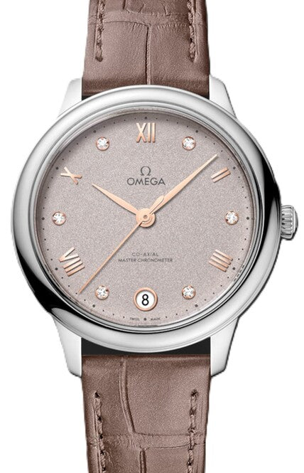 Omega De Ville Prestige 34 mm Stal Szary