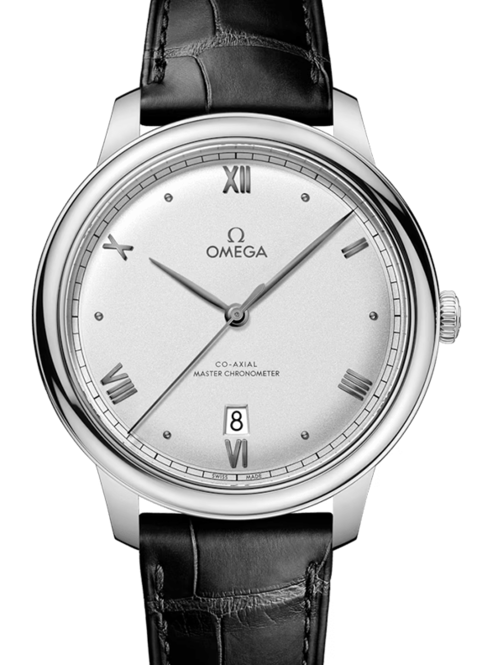Omega De Ville Prestige 40 mm Stal Srebrny