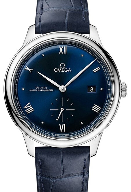 Omega De Ville Prestige 41 mm Stal Niebieski
