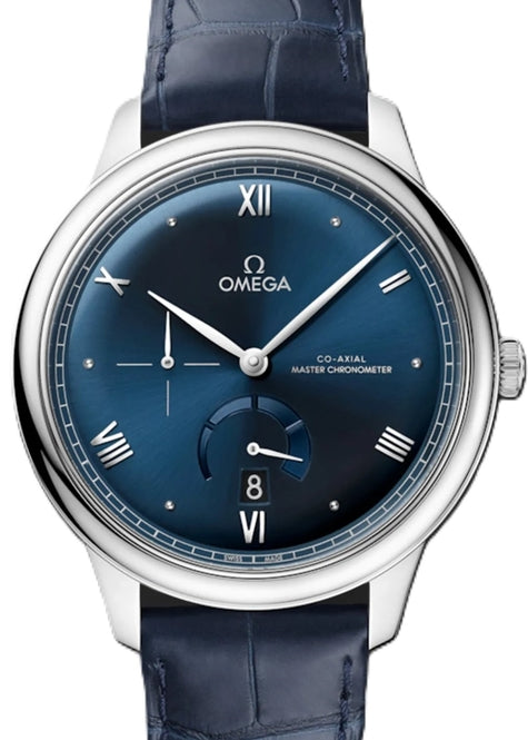 Omega De Ville Prestige 41 mm Stal Niebieski