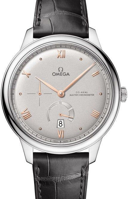 Omega De Ville Co-Axial 41 mm Stal Szary
