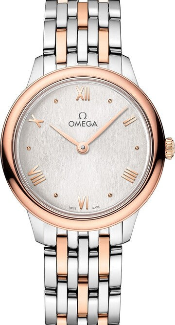 Omega De Ville Prestige 27.5 mm Zloto/Stal Srebrny
