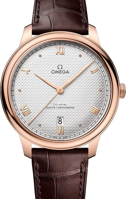Omega De Ville Prestige 40 mm Zloto rozoweSrebrny