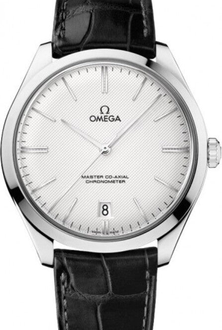 Omega De Ville Trésor 40 mm Stal Srebrny