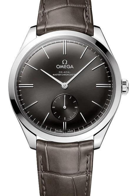 Omega De Ville Trésor 40 mm Stal Szary