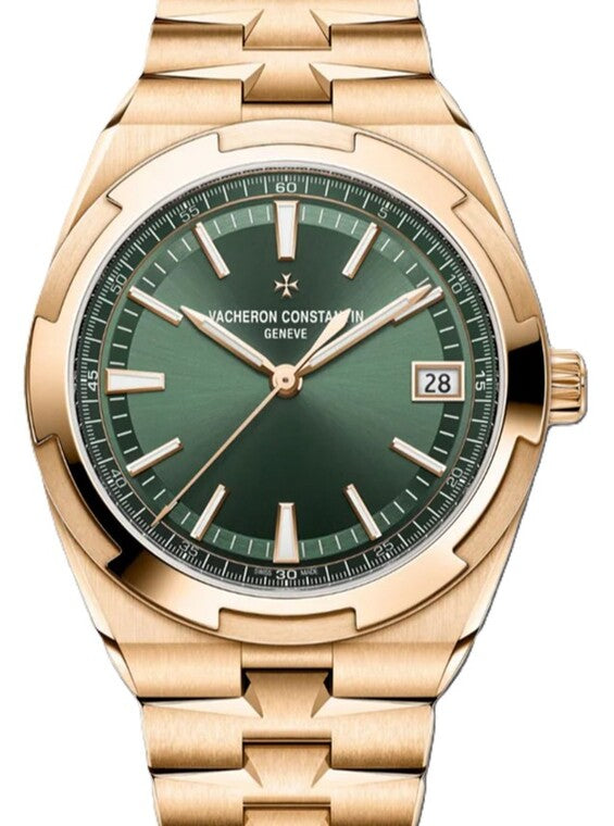 Vacheron Constantin Overseas Zielony 41 mm Złoto różowe