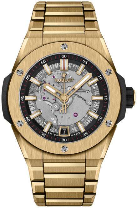 Hublot Big Bang Szary 40 mm Żółte złoto