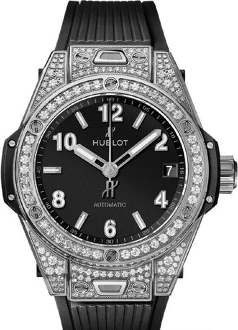 Hublot Big Bang Czarny 39 mm Stal