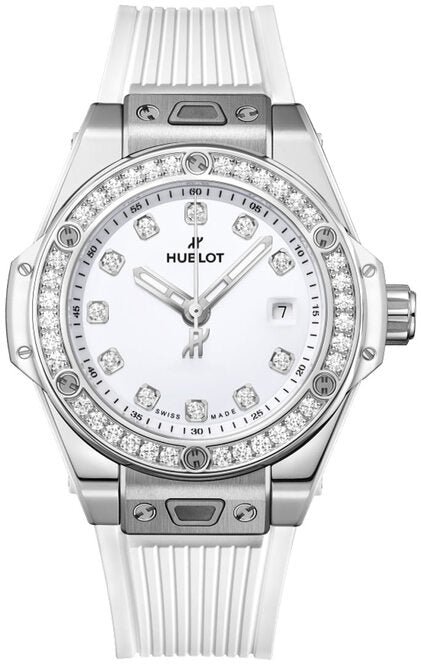 Hublot Big Bang Biały 33 mm Stal