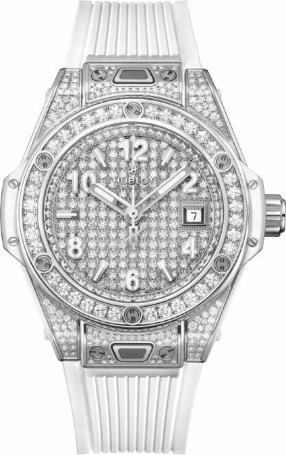 Hublot Big Bang Biały 33 mm Stal