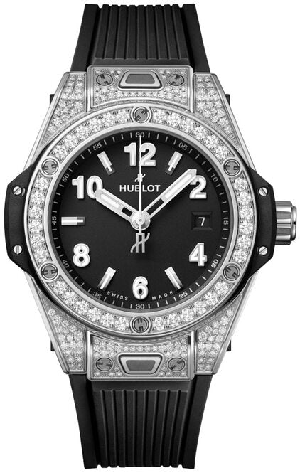 Hublot Big Bang Czarny 33 mm Stal