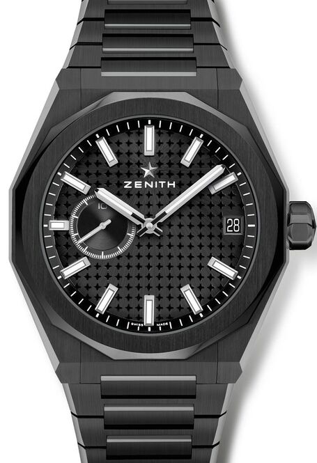 Zenith Defy Skyline Czarny 41 mm Ceramika