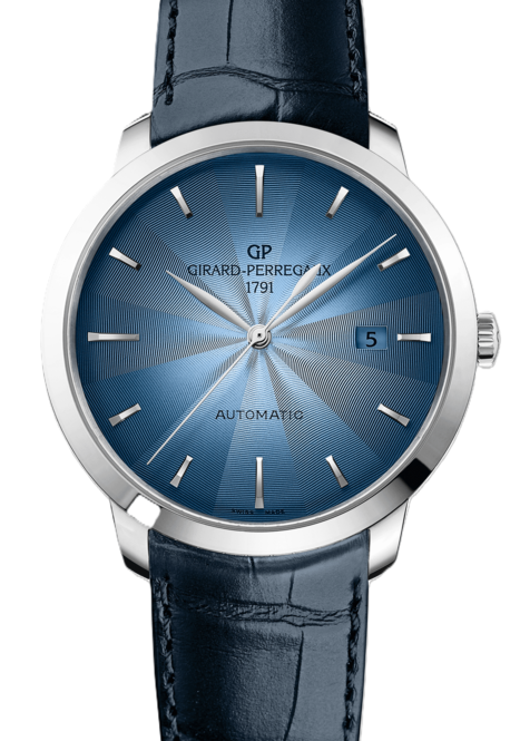 Girard Perregaux 1966 Niebieski 40 mm Stal