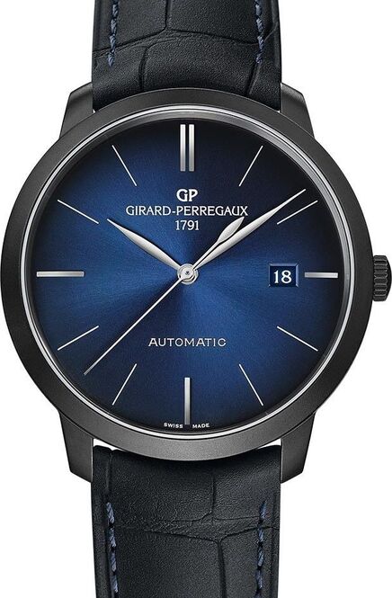 Girard Perregaux 1966 Niebieski 40 mm Stal