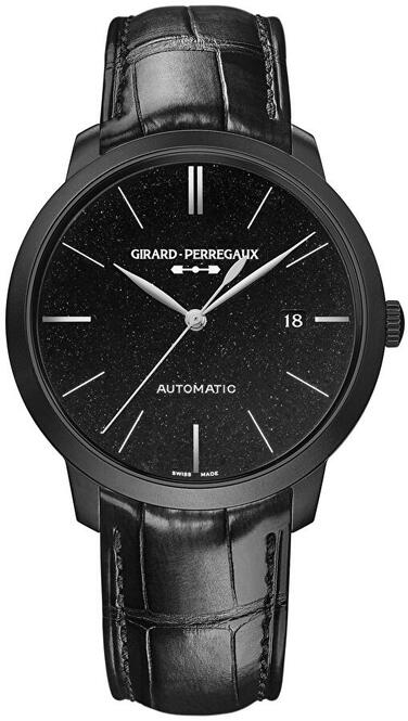 Girard Perregaux 1966 Czarny 40 mm Stal