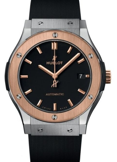 Hublot Classic Fusion Czarny 45 mm Tytan