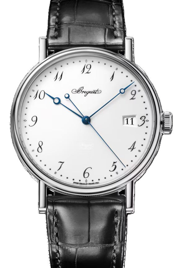 Breguet Classique Bialy 38 mm Zloto biale