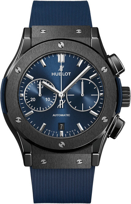 Hublot Classic Fusion Niebieski 45 mm Ceramika