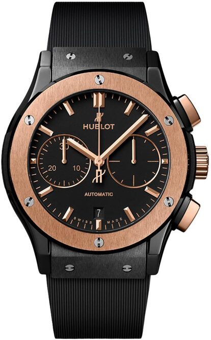 Hublot Classic Fusion Chronograph Czarny 45 mm Ceramika