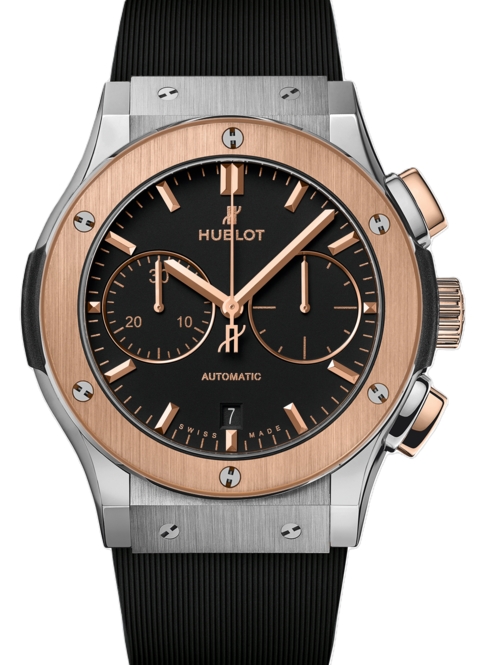 Hublot Classic Fusion Chronograph Czarny 45 mm Tytan